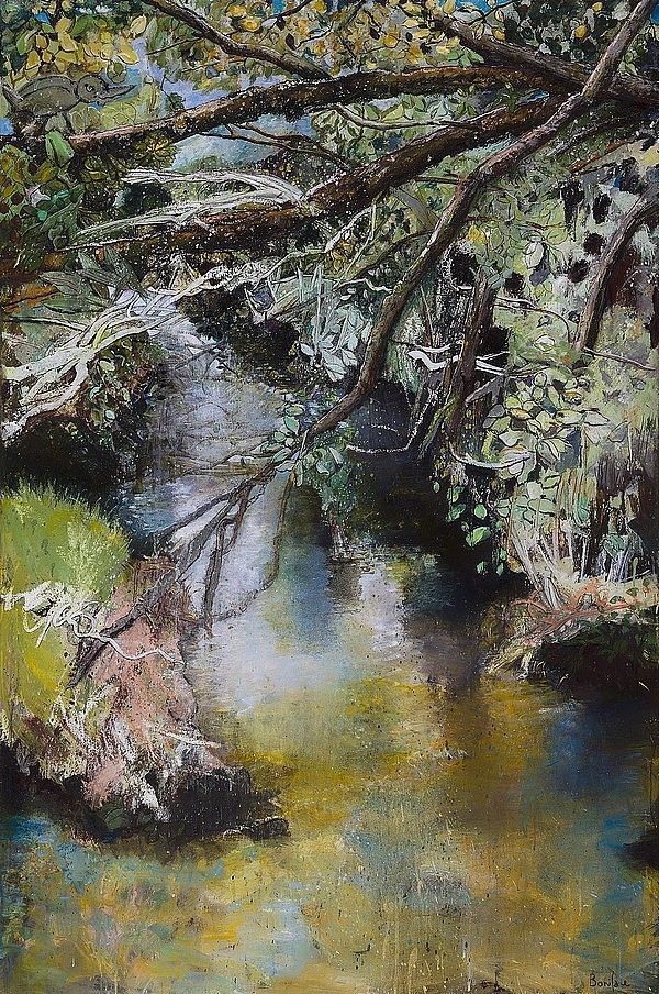 odile BONIFACE - sans titre 130 cm X 97 cm huile sur toile odile BONIFACE - sans titre 130 cm X 97 cm huile sur toile