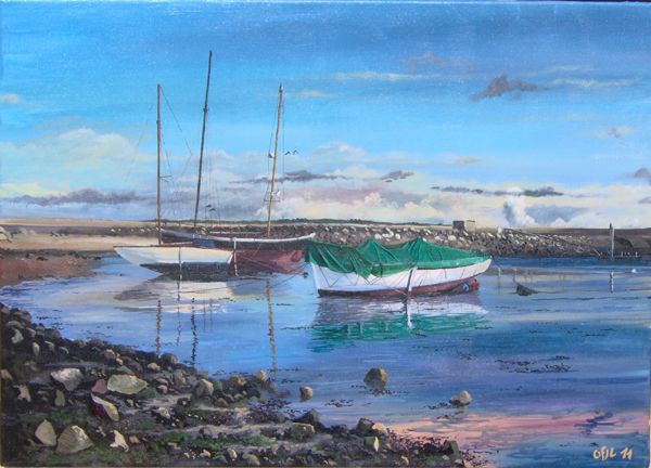 olivier FILLEUL dit Ofil - Amarrés 50x70cm février 2011 gouache sur toile olivier FILLEUL dit Ofil - Amarrés 50x70cm février 2011 gouache sur toile
