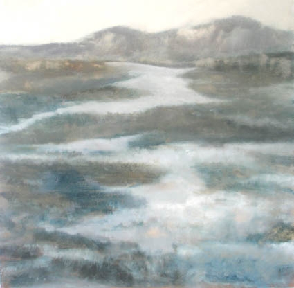 patrick MARTIN CROUST - Paysage,100x100cm,2010,huile sur toile patrick MARTIN CROUST - Paysage,100x100cm,2010,huile sur toile