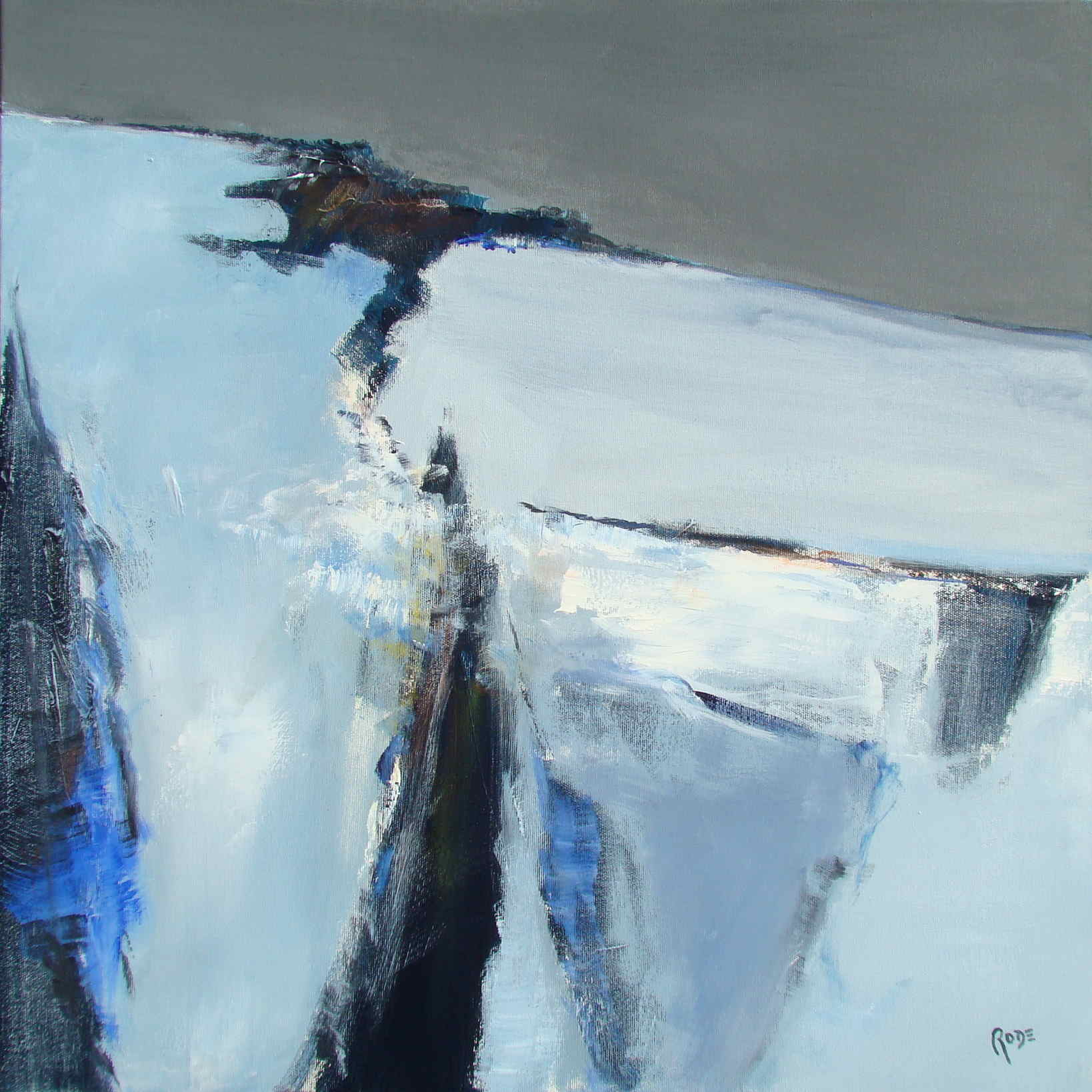 roger rode - BRUMES NOVEMBRE I 60x60 acrylique sur toile roger rode - BRUMES NOVEMBRE I 60x60 acrylique sur toile