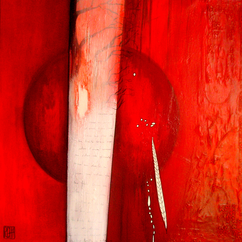 rosy chaignon - Bois brûlé. 100 x 100 cm. 2010. Techniques mixtes rosy chaignon - Bois brûlé. 100 x 100 cm. 2010. Techniques mixtes