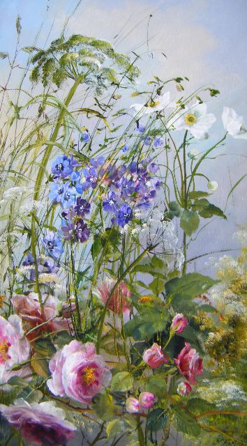 sylvie fortin - pavots- huile ( 65x54) sylvie fortin - pavots- huile ( 65x54)