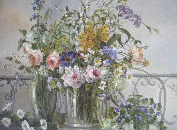 sylvie fortin - trois vases- huile (80x80) sylvie fortin - trois vases- huile (80x80)
