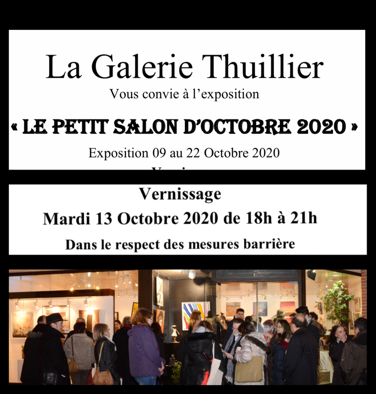 Le Petit Salon d'Octobre 2020