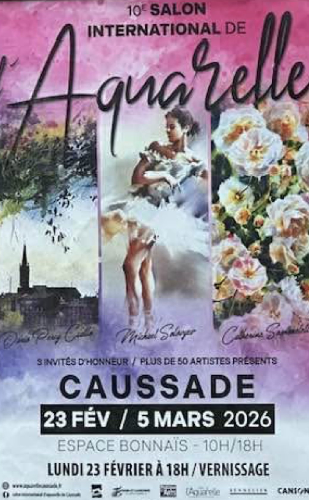 SALON INTERNATIONAL D'AQUARELLE DE CAUSSADE (82)