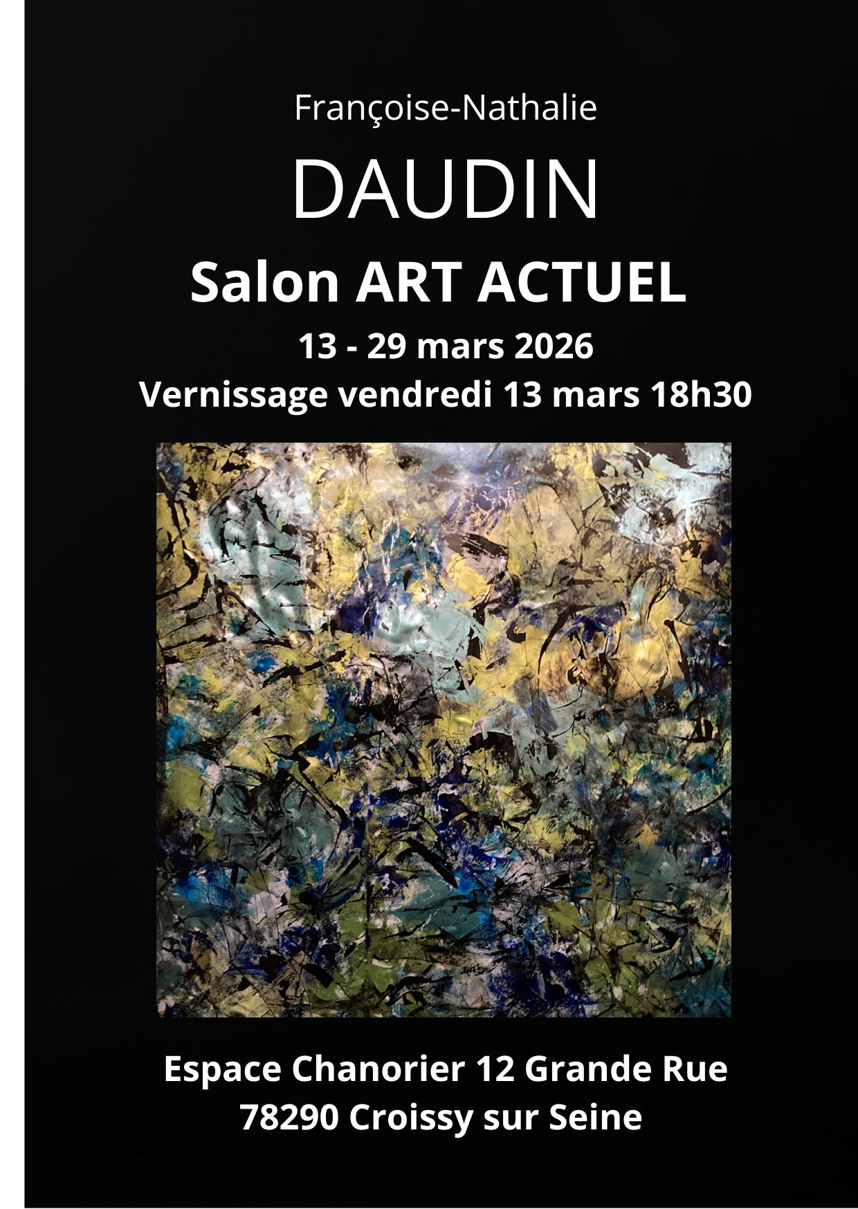 SALON ART ACTUEL de CROISSY sur SEINE