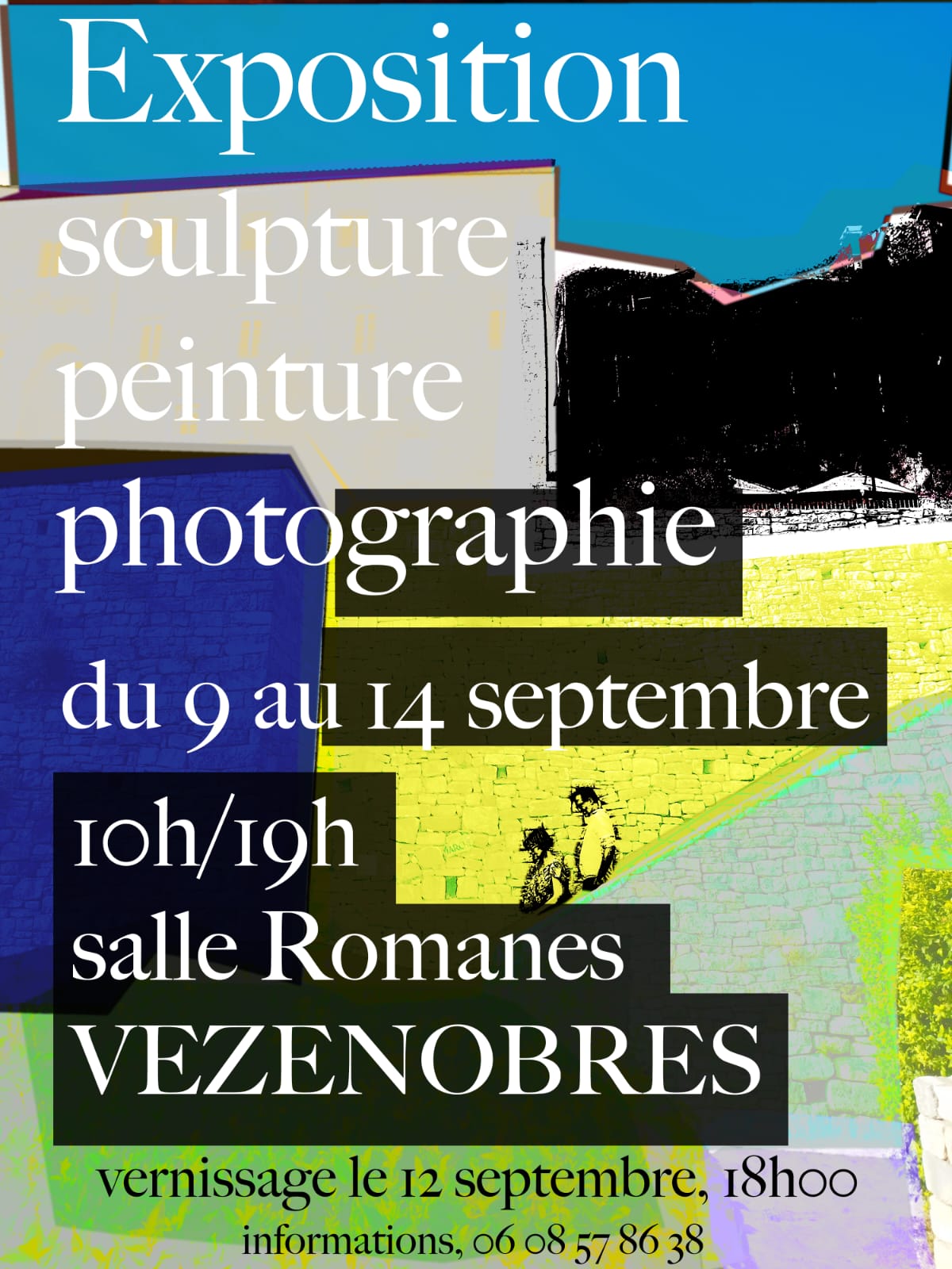 Exposition peintures, sculptures, photos