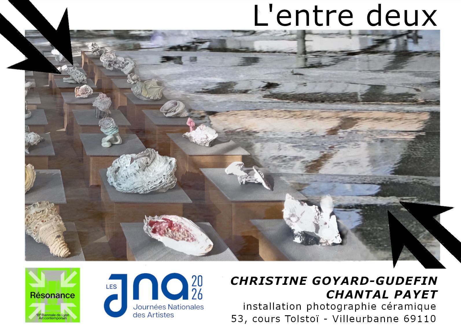L entre deux. Résonance Biennale Lyon - JNA