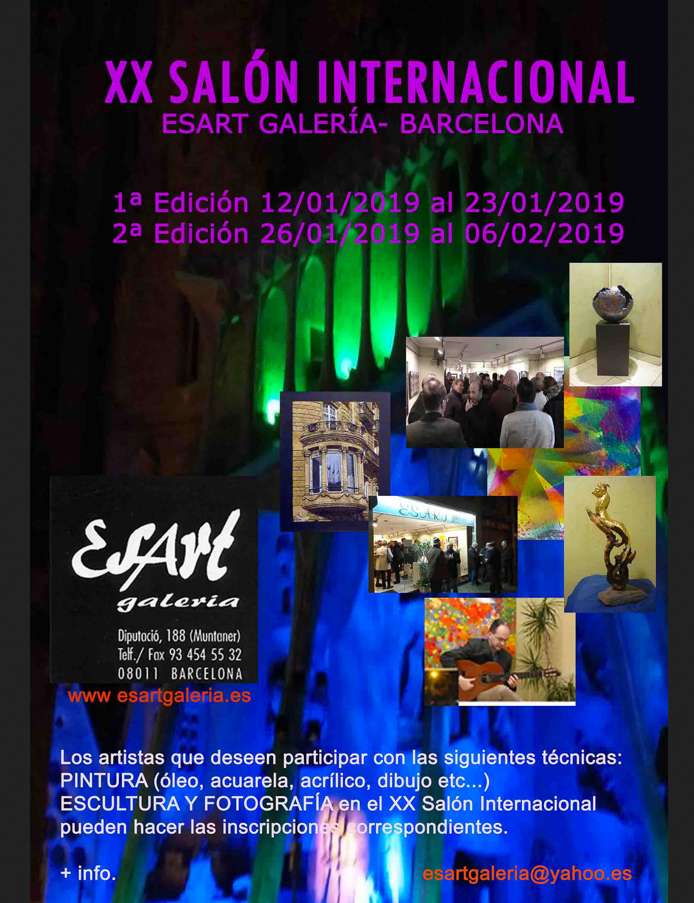 XX° SALON INTERNACIONAL  de Barcelone ESPAGNE