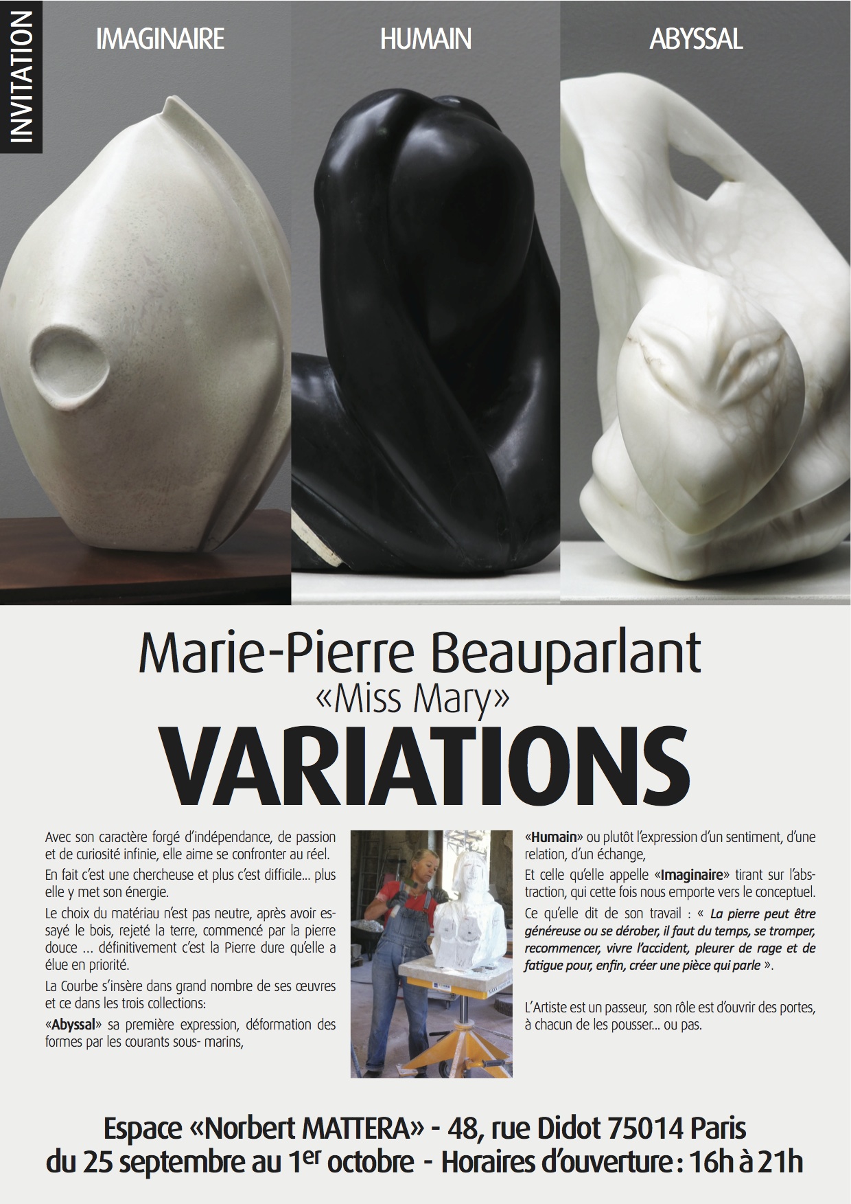 Exposition, VARIATIONS