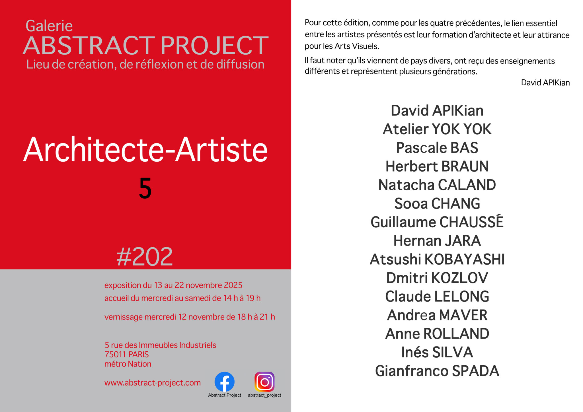 AP # 202 Architecte-Artiste 5