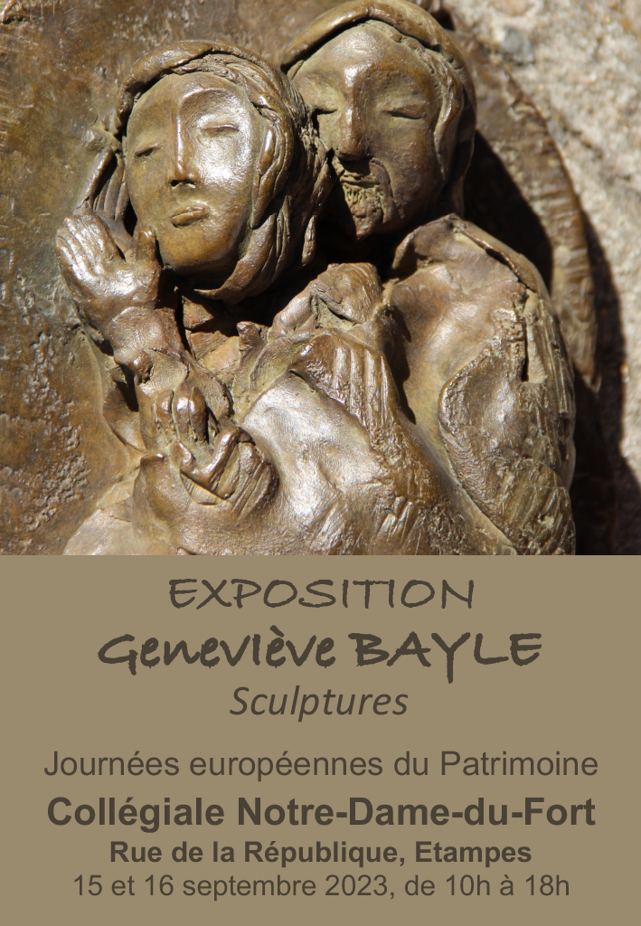 Sculptures de Geneviève Bayle, Journées européennes du Patrimoine 2023