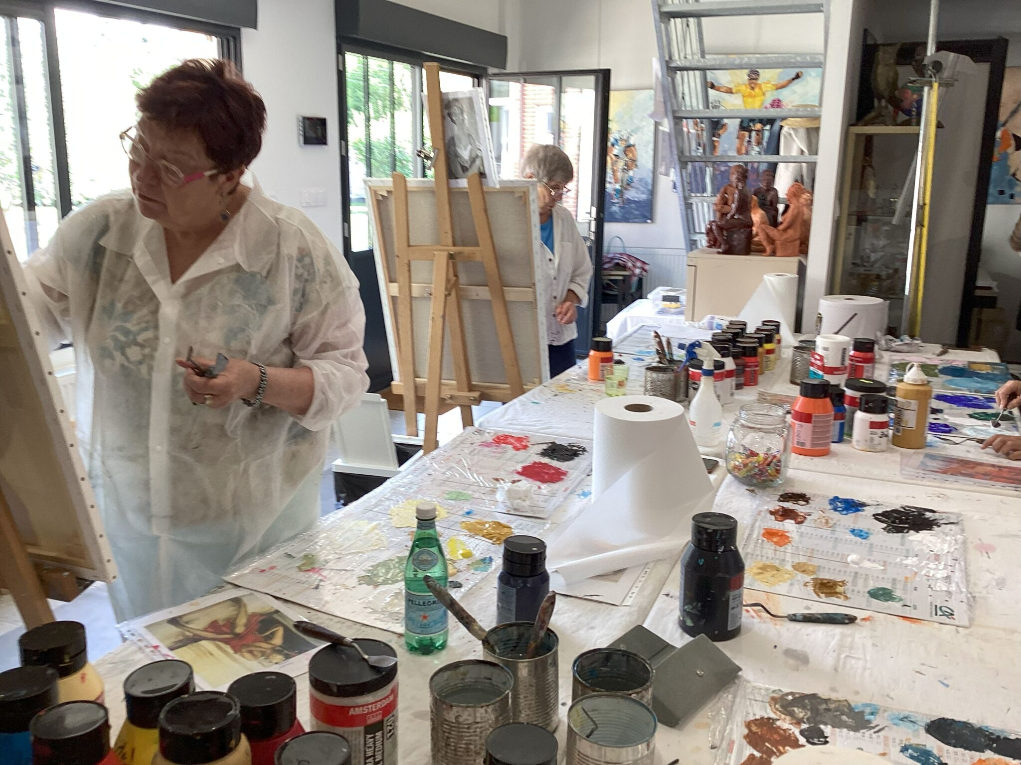 STAGES PEINTURE ACRYLIQUE AU COUTEAU