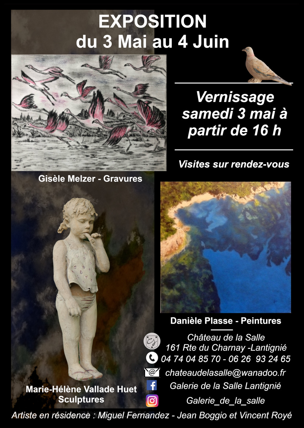 Exposition  Sculpture, peinture et gravure