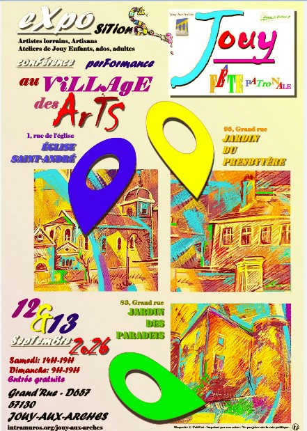 Village-Expo pour la Fête à Jouy-aux-Arches