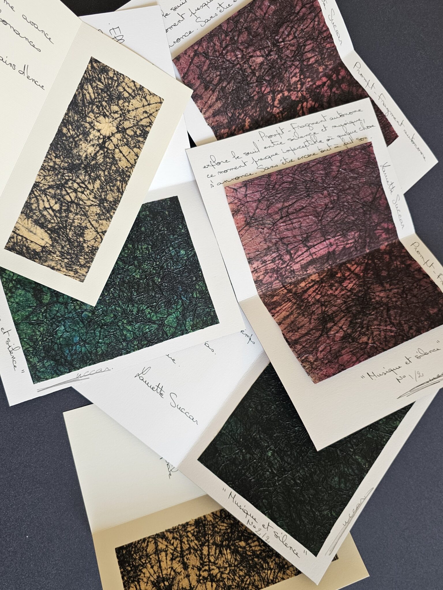 “Musique et silence” – Exposition de Livres pauvres – Prieuré de Saint-Cosme