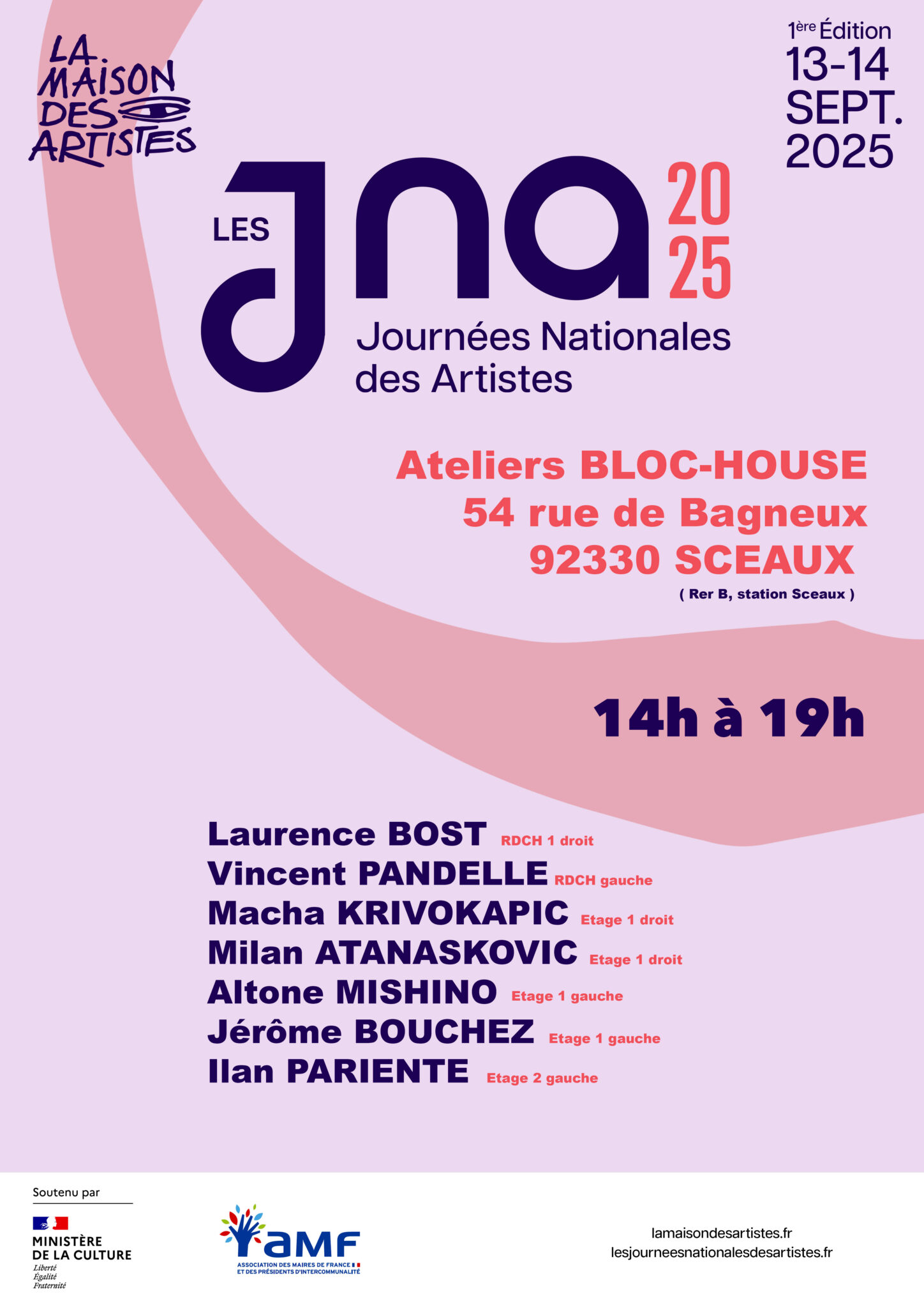 JNA Journées nationales des artsites - Porte Ouverte des ateliers