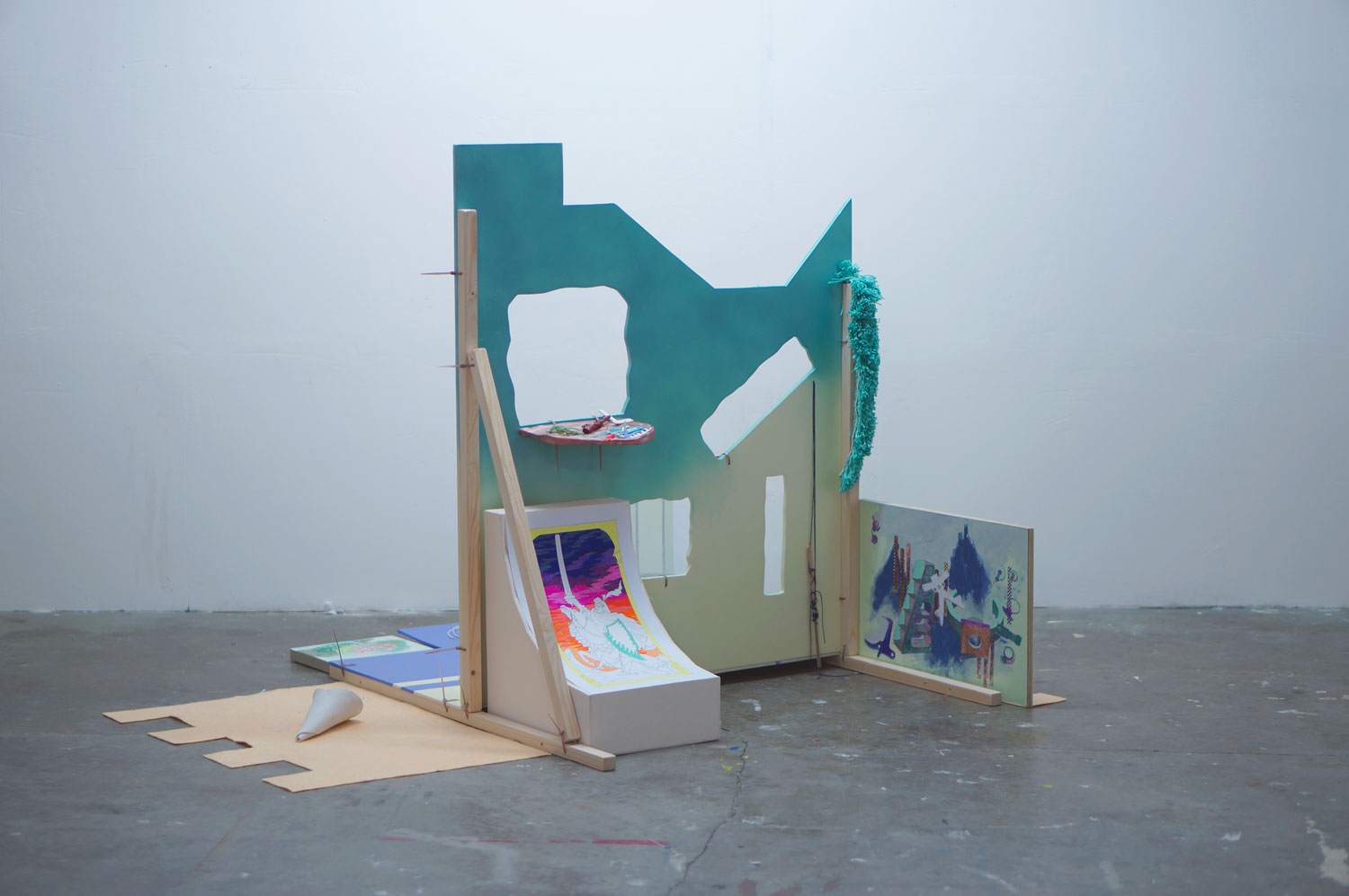 Résidence du duo Galerie Rezeda à 40mcube