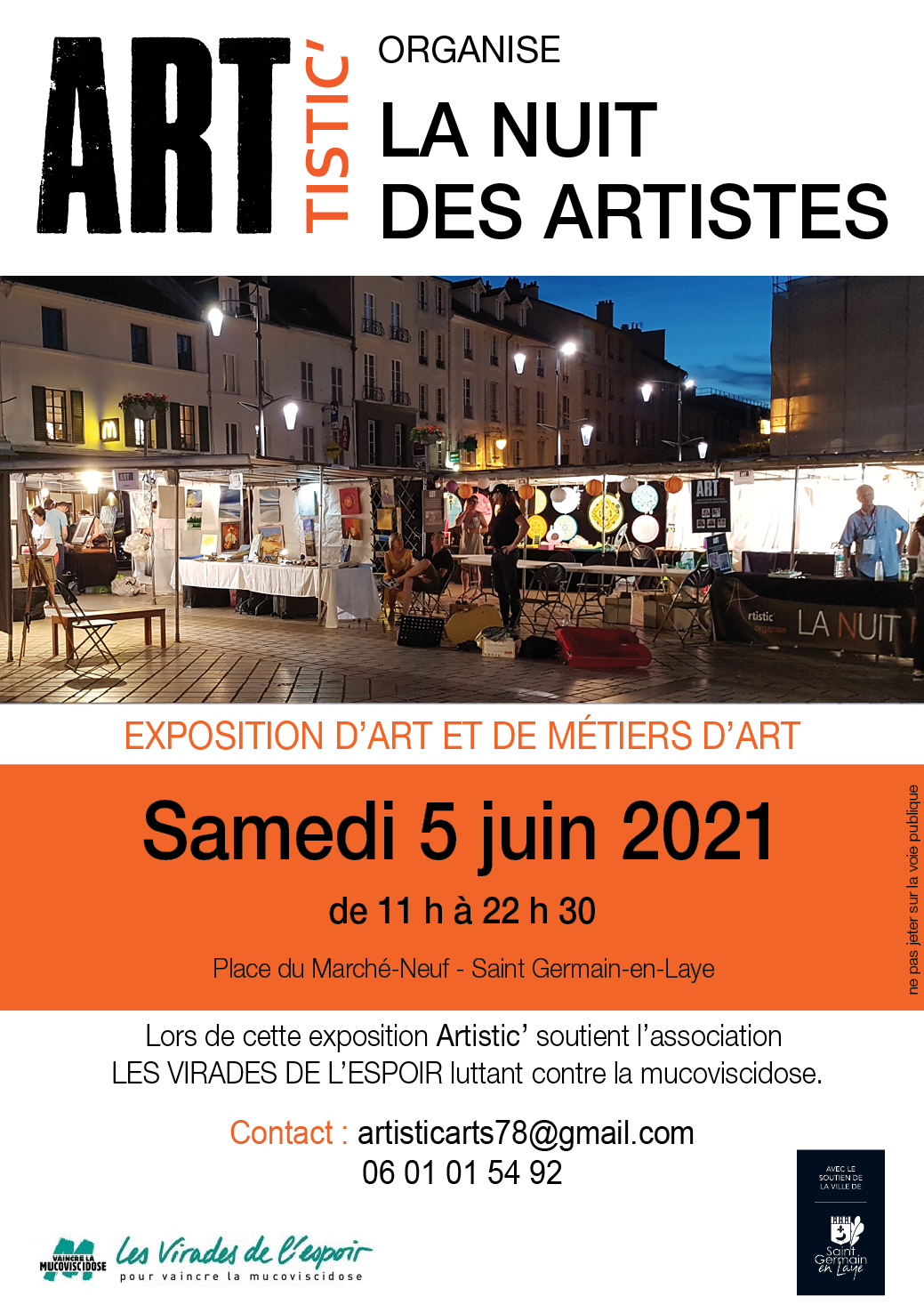 La Nuit des Artistes le 5 juin 2021