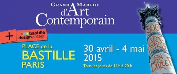 44ème Grand Marché D’Art Contemporain, Place de la Bastille 