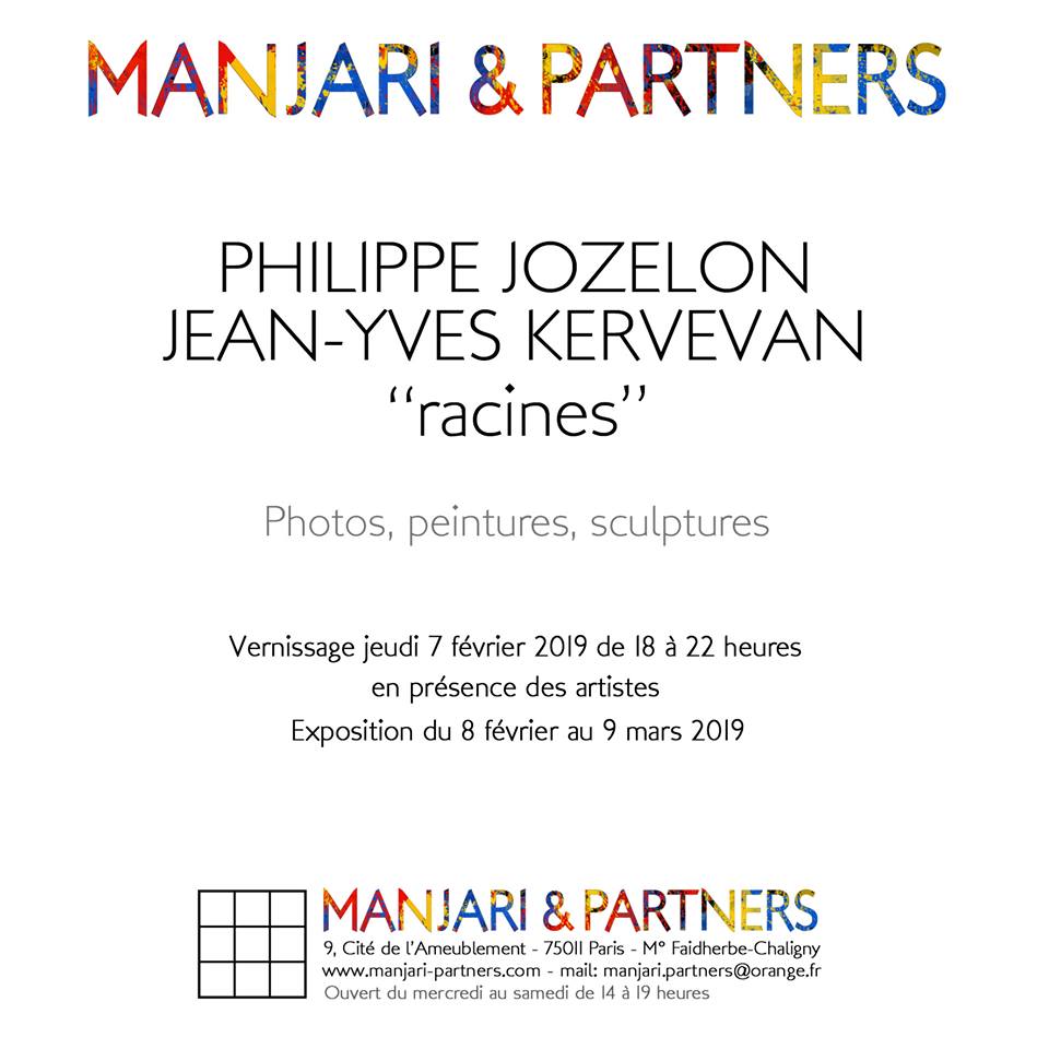 Vernissage  exposition “Racines” -Philippe Jozelon & Jean-Yves Kervevan