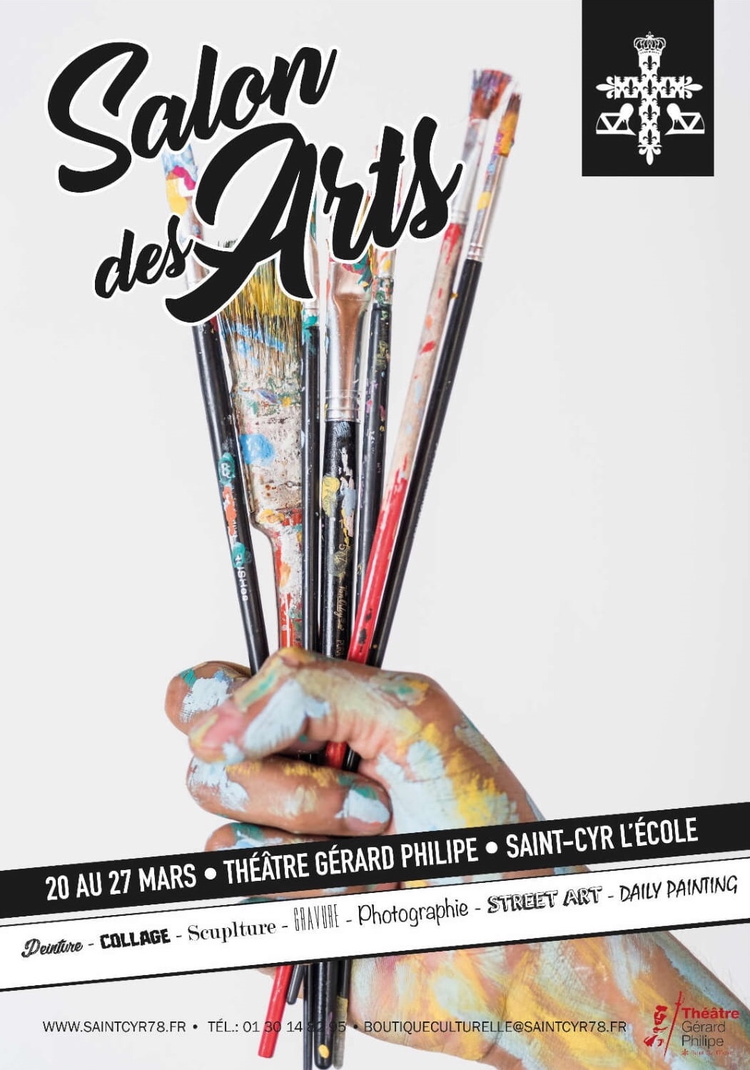 Sandra Valente au Salon de St Cyr l’Ecole