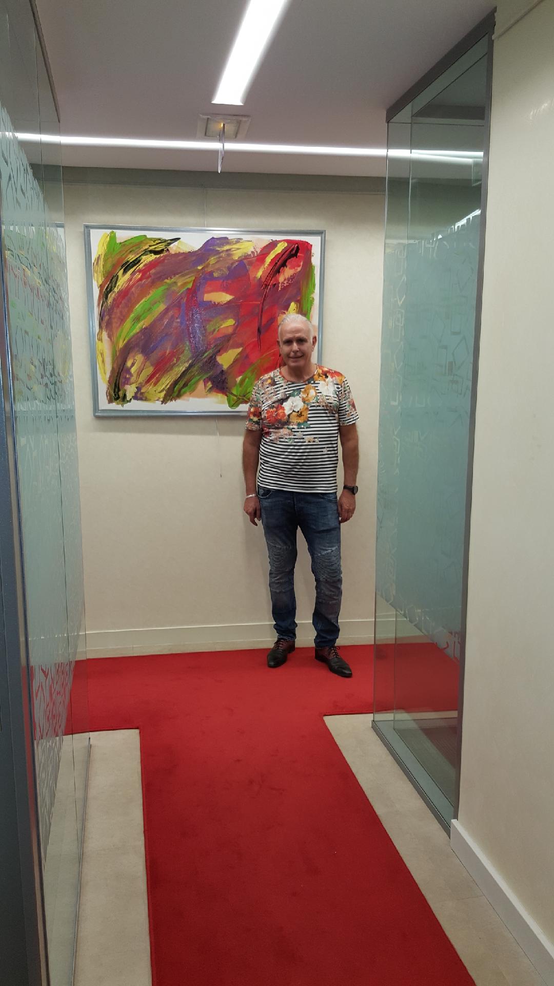 EXPOSITION BANQUE SOCIÉTÉ GÉNÉRALE PRIVATE BANKING MONACO ARTISTE PEINTRE SCULPTEUR GIANGRECO JEAN CLAUDE CERTIFIÉ I-CAC PARIS