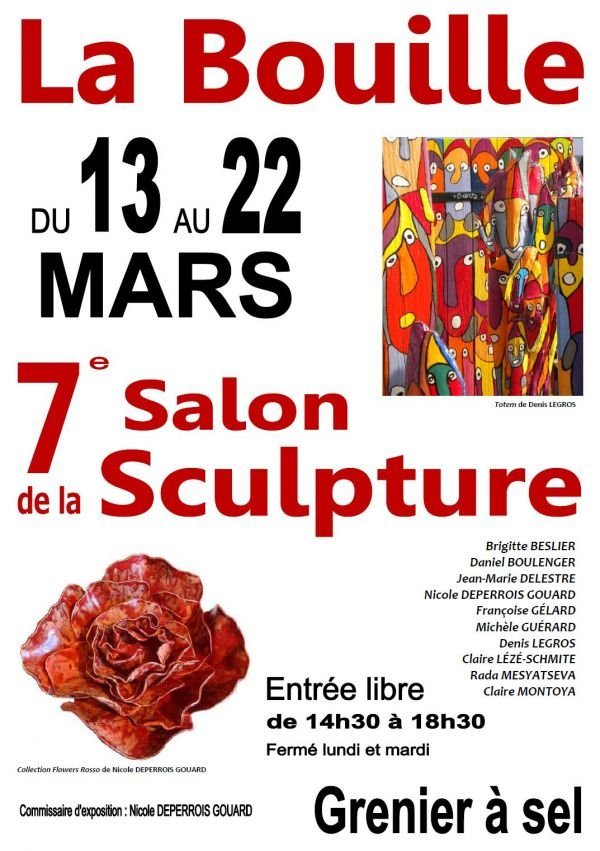 7ème salon de la sculpture de La Bouille