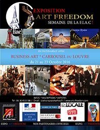 9ème Edition Art Freedom au Carrousel du Louvre en partenariat avec Business Art