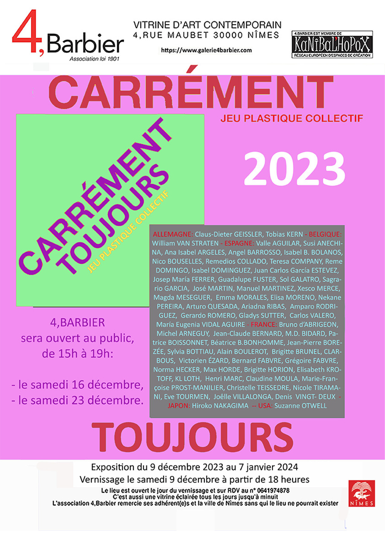 "Carrément toujours 2023"