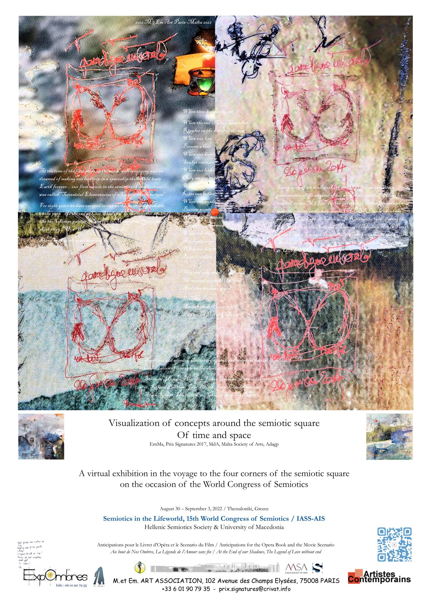 semiotic square Of time and space