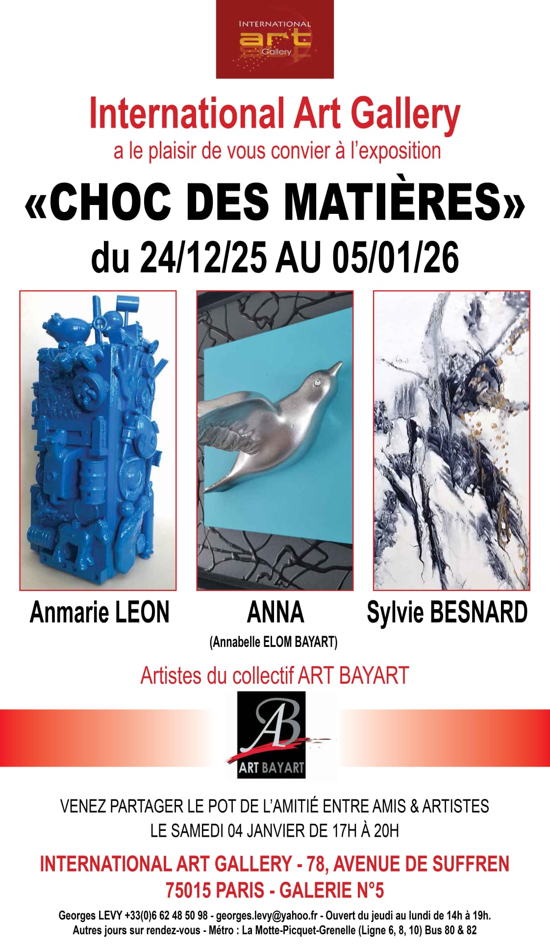 EXPOSITION 3CHOC DES MATIERES