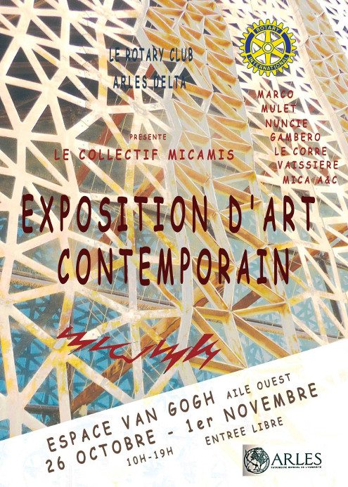 Exposition d'art contemporain  Collectif MICAMIS