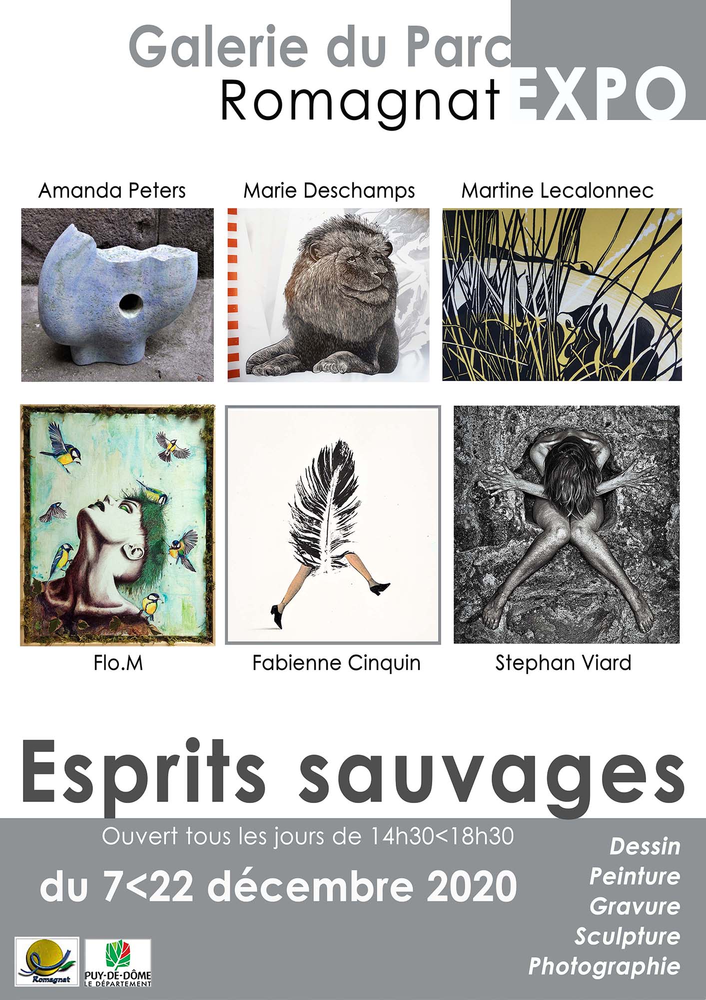 EXPOSITION ESPRITS SAUVAGES