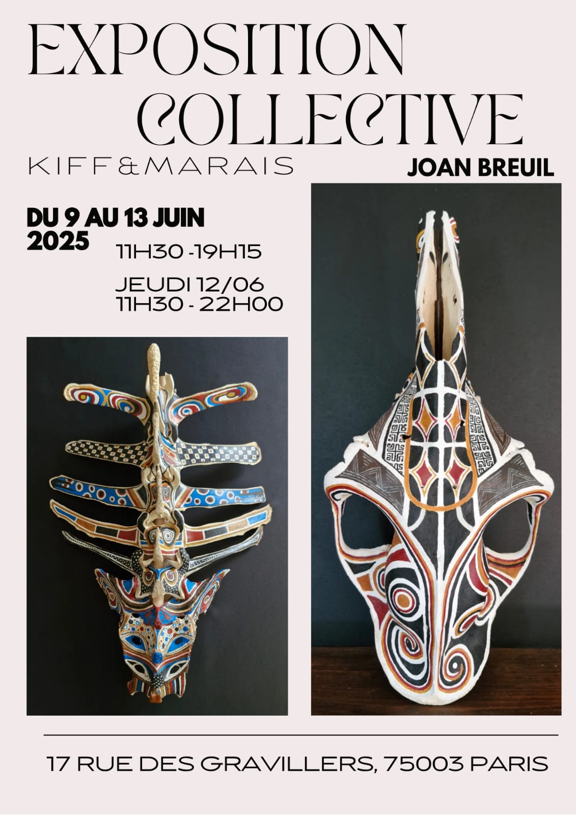 Exposition collective Kiff&Marais
