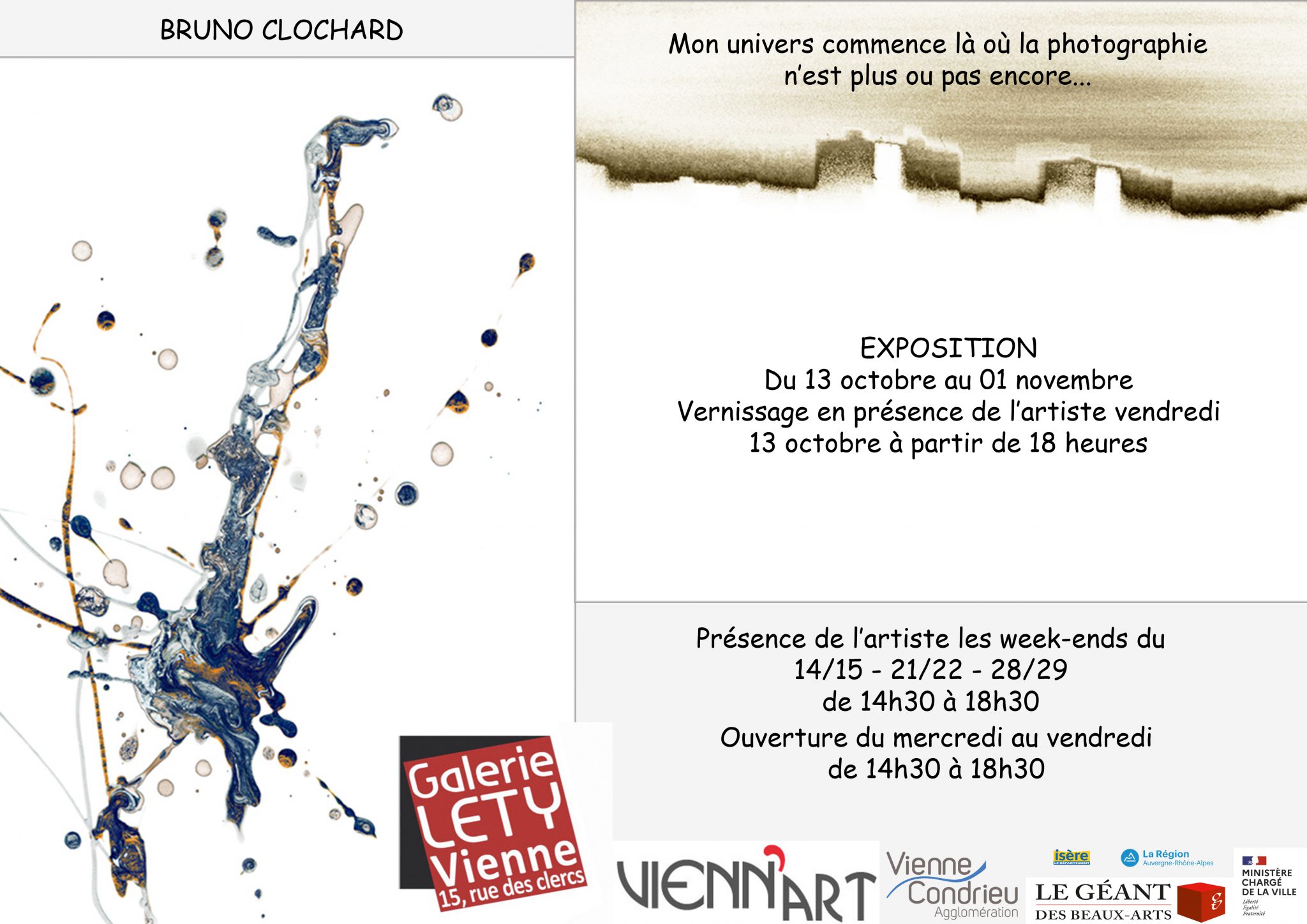 Exposition de Bruno Clochard