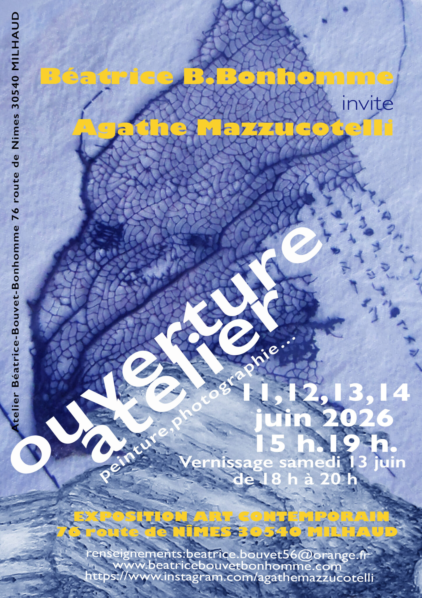 Ouverture d'atelier B-BONHOMME et Agathe MAZZUCOTELLI