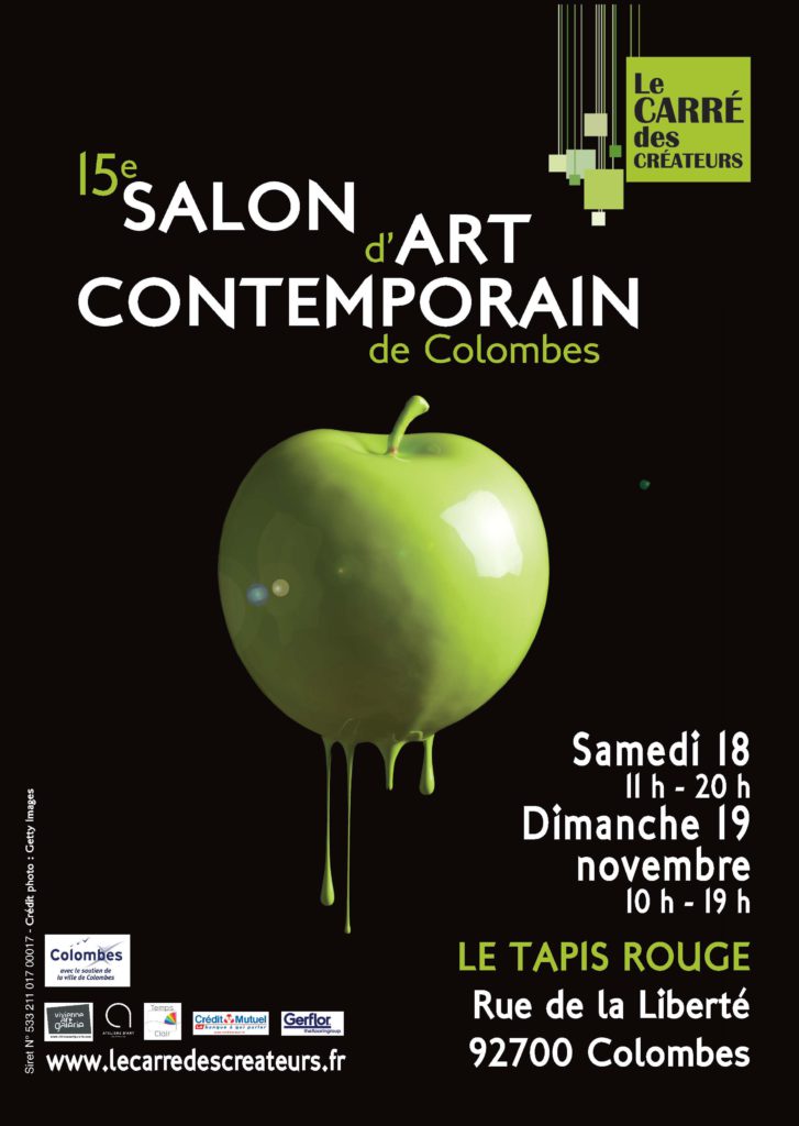 Valérie JAYAT au 15ème Salon d'art contemporain de COLOMBES