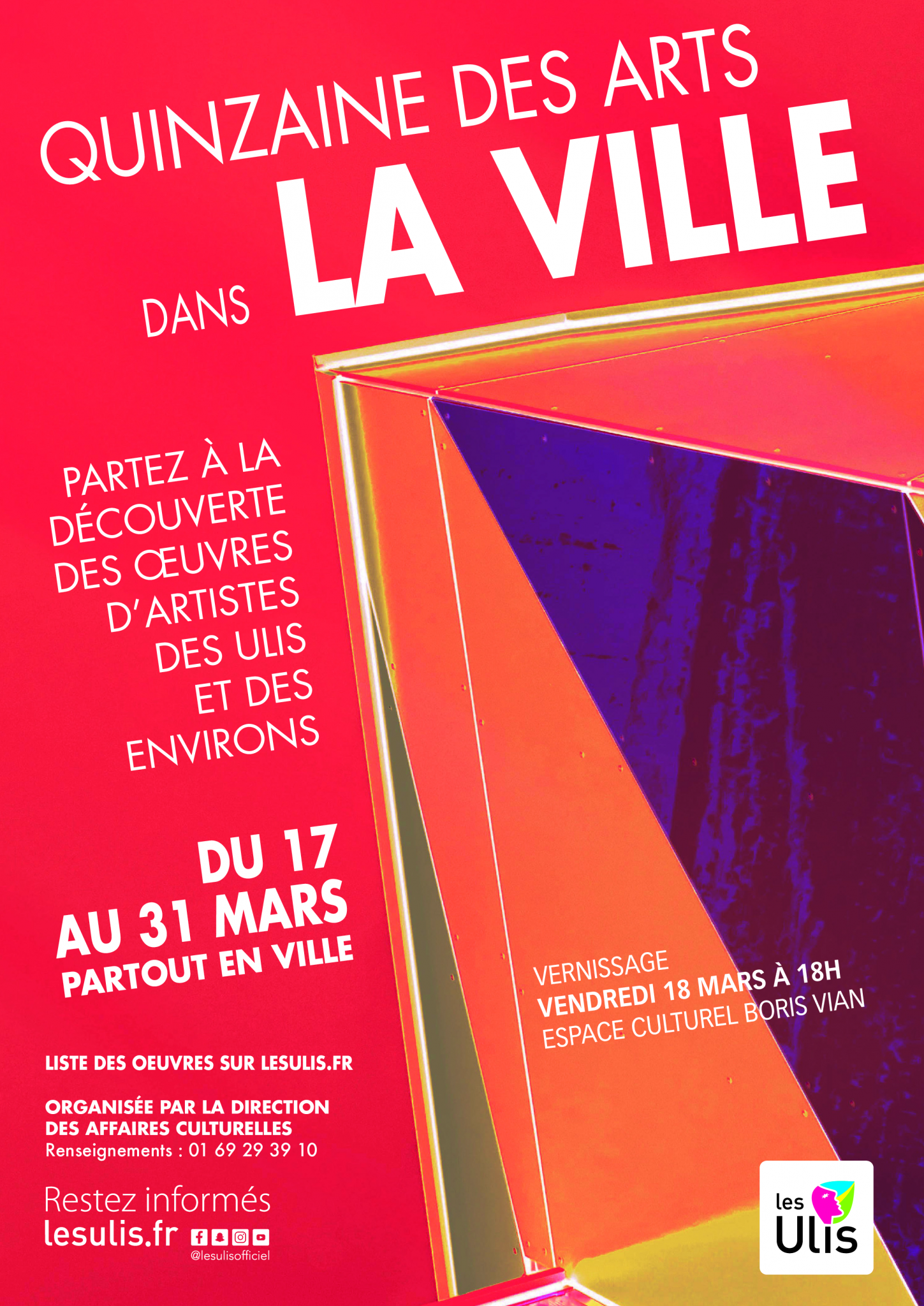 QUINZAINE DES ARTS PARTOUT DANS LA VILLE