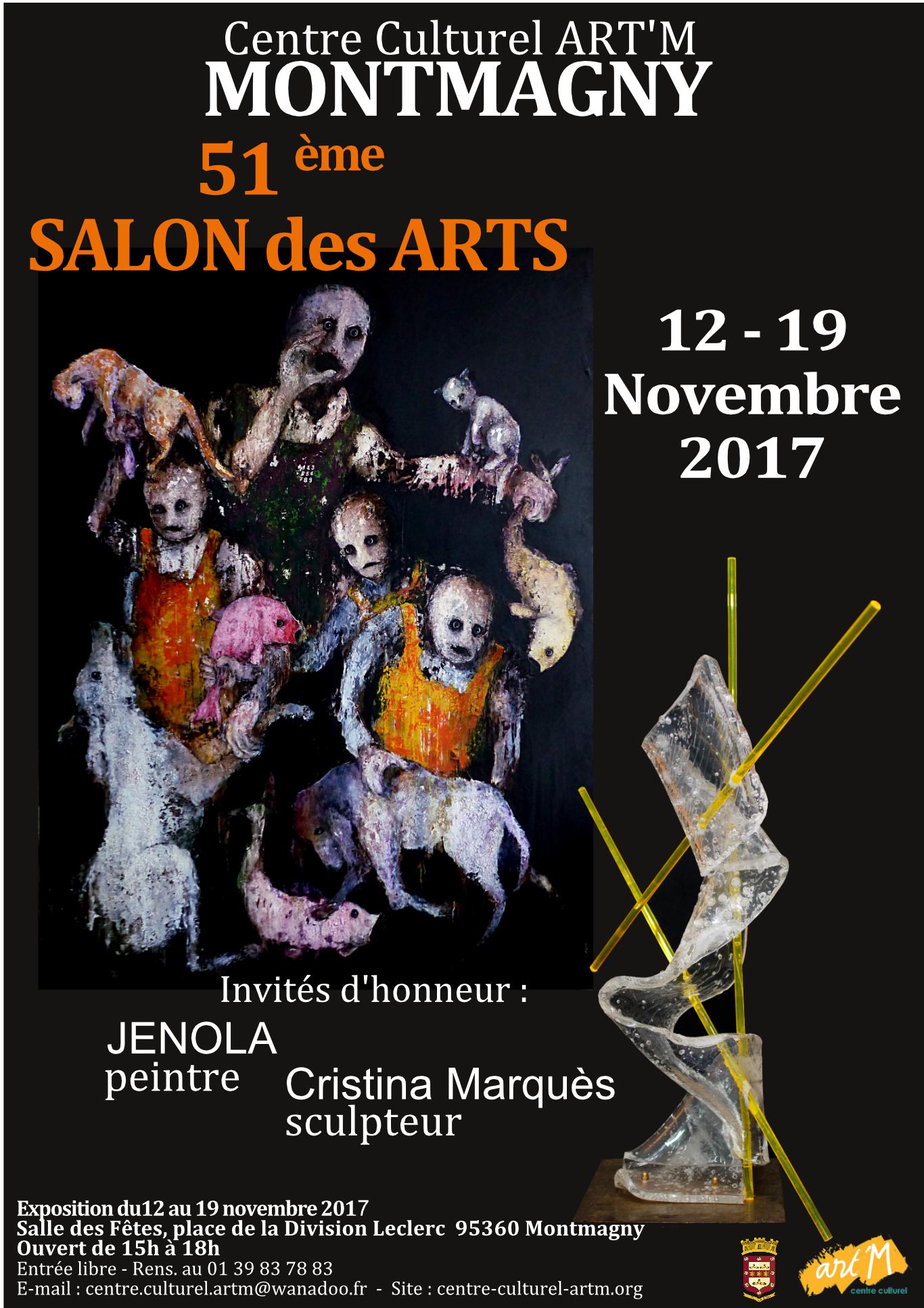 INVITEE D'HONNEUR de la 8ème Biennale ART’M à Montmagny