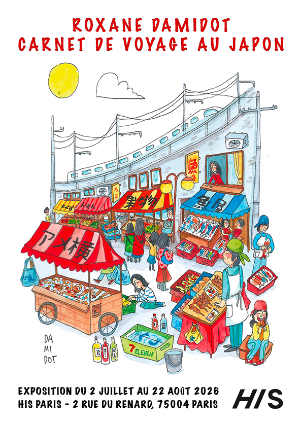 CARNET DE VOYAGE AU JAPON de Roxane Damidot