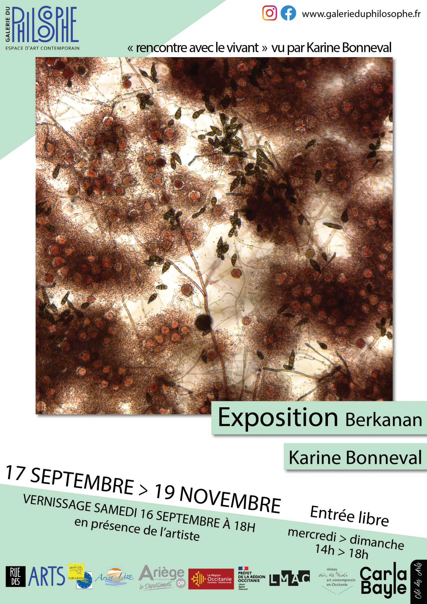 Exposition "Berkanan" par Karine Bonneval