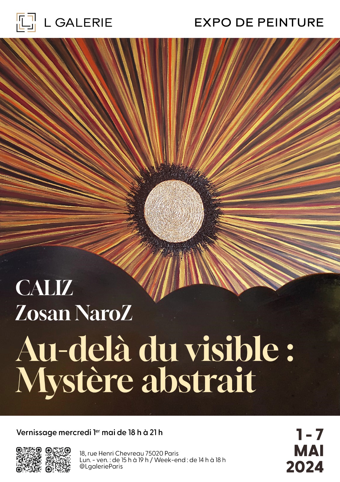 Au delà du visible : Mystère abstrait