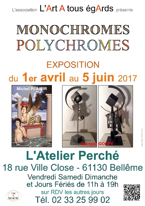 Exposition "Monochromes / Polychromes "