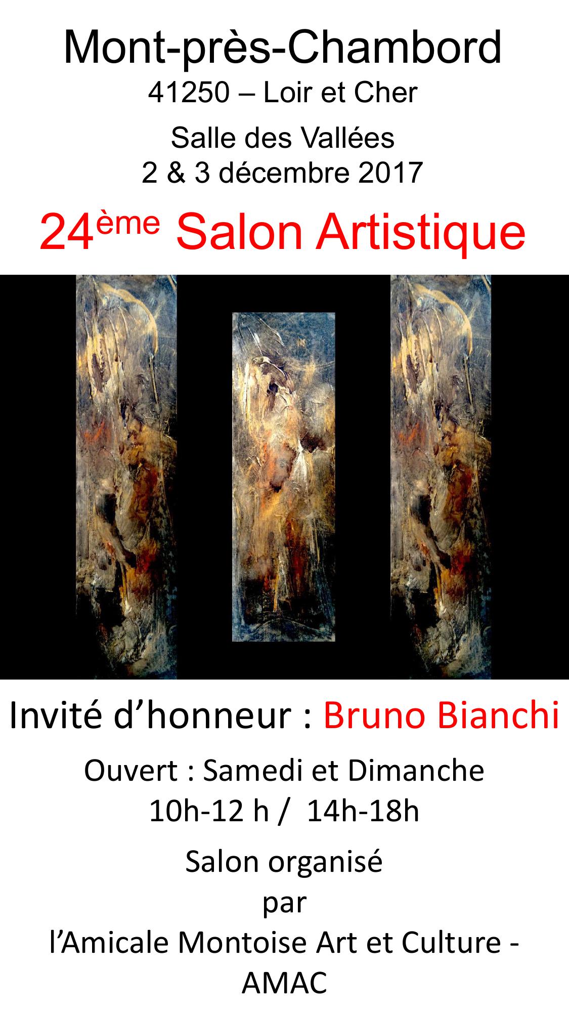 24ème Salon Artistique - Invité d'honneur : Bruno Bianchi