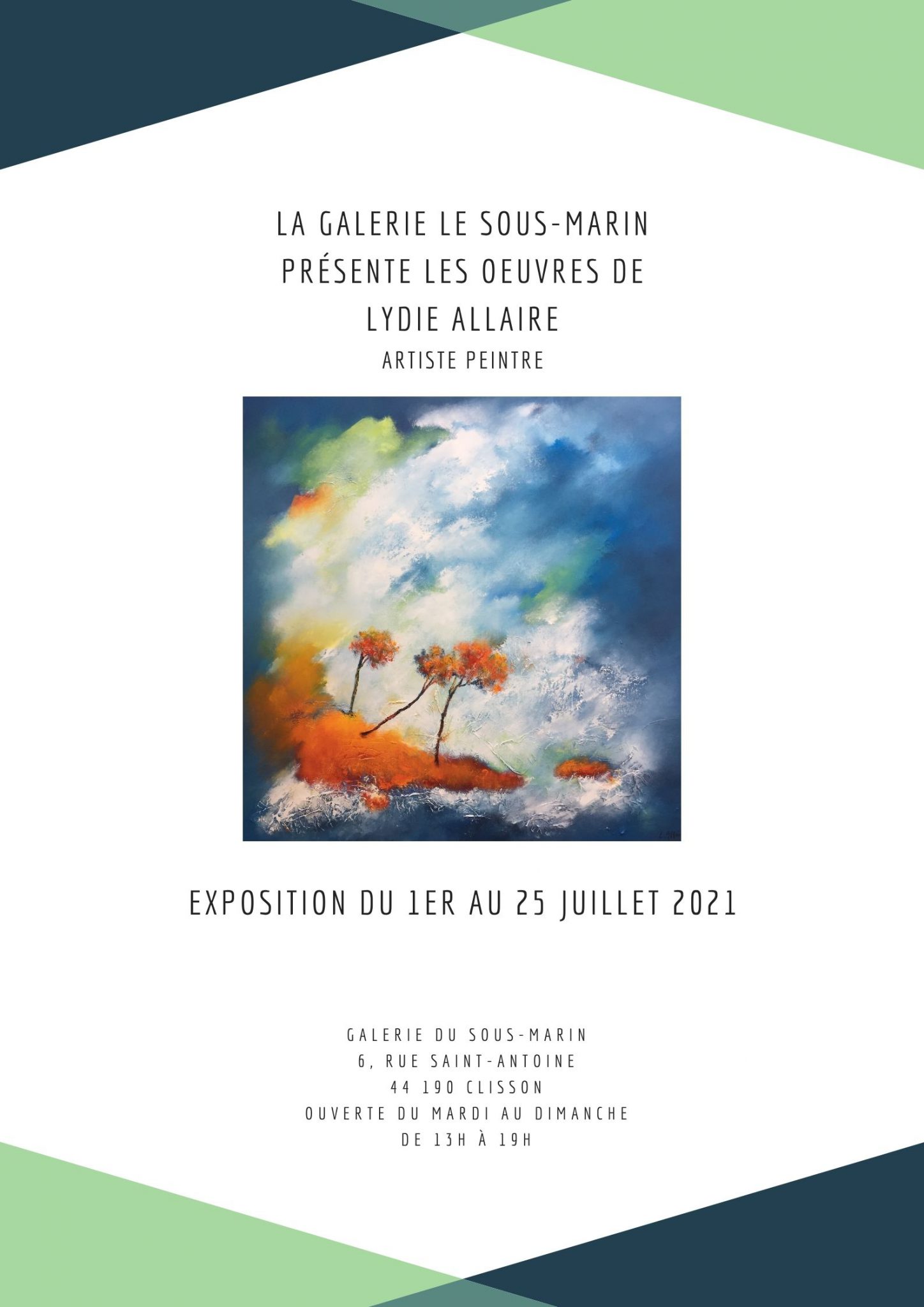 Exposition personnelle de Lydie Allaire