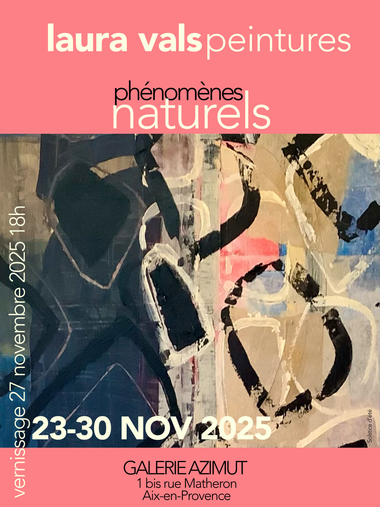 EXPOSITION DE PEINTURES DE LAURA VALS