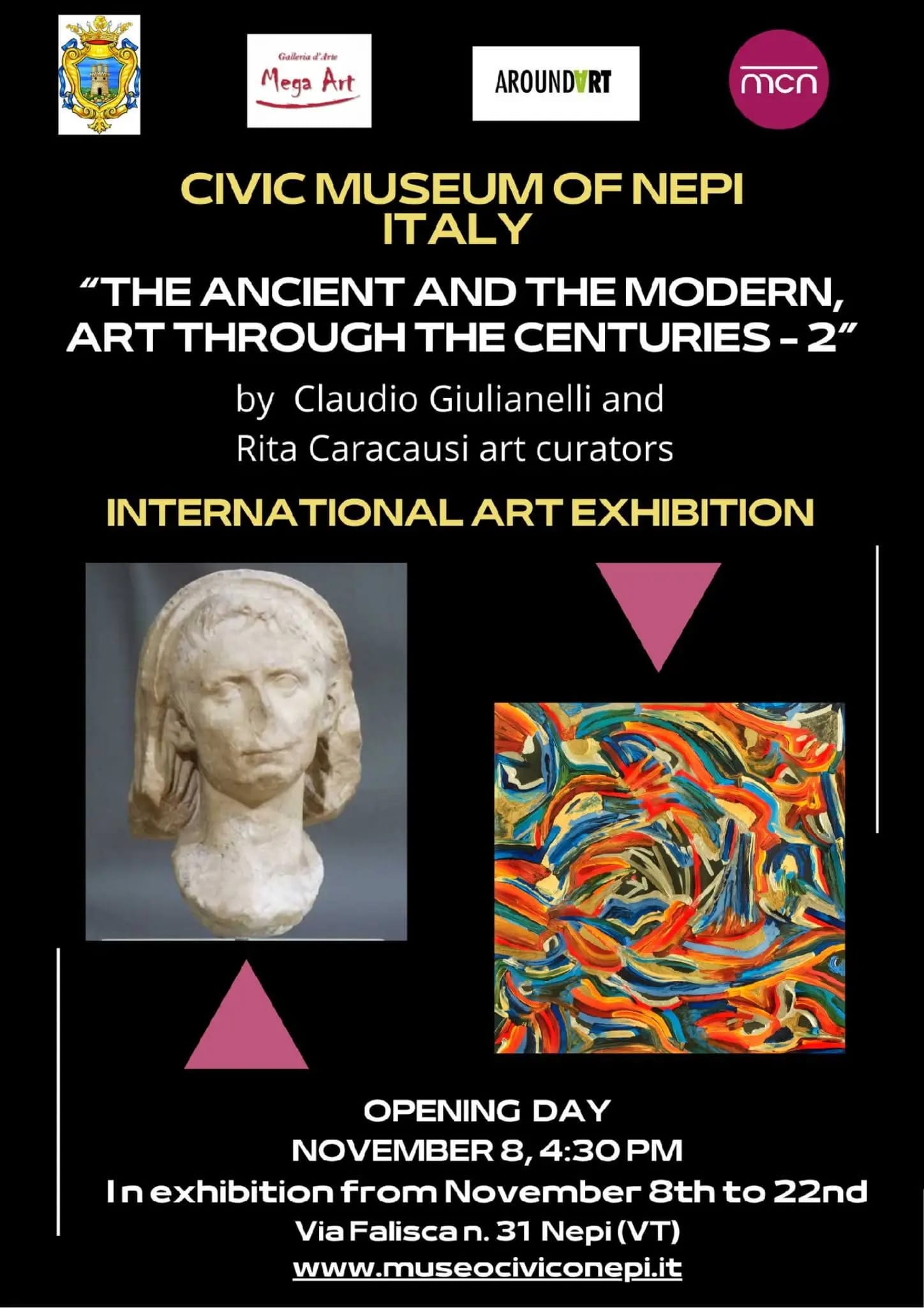 Exposition "The ancient and modern, Art in the Centuries-2", Italie