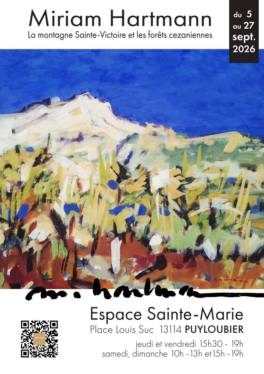 Dans la colline - Exposition à Puyloubier