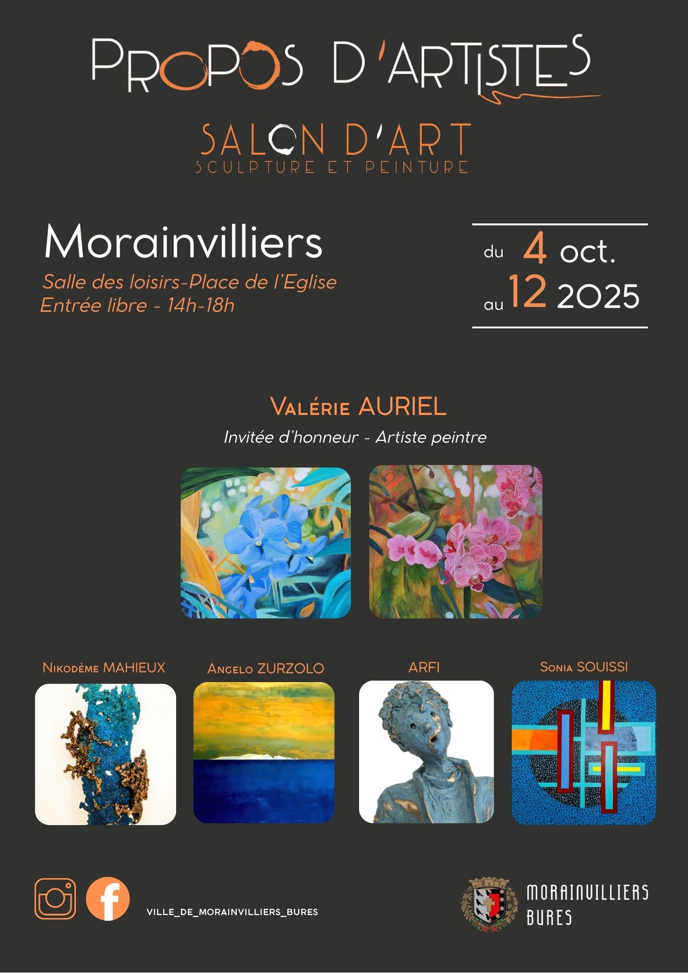 EXPOSITION PROPOS D’ARTISTES 2025